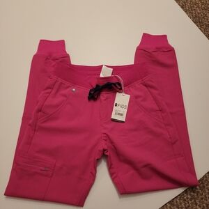 Figs Electric Orchid XXS Zamora Jogger